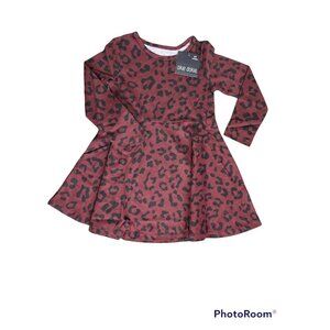 Okie Dokie Cheetah Girls Dresses Size 2T Colr Atumn Burgundy NWT (C8)